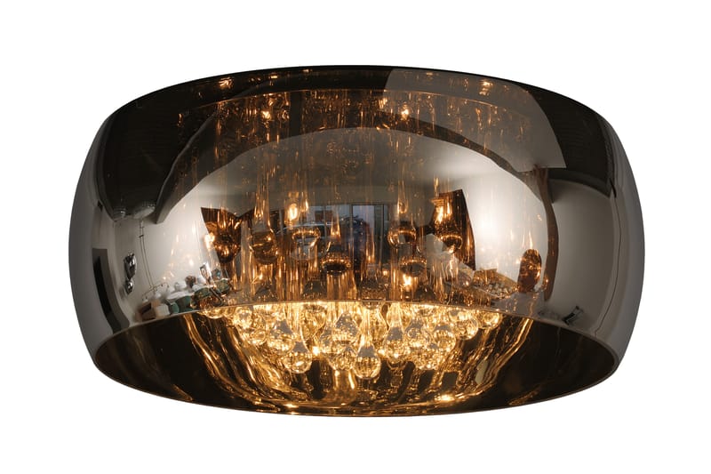 Takkrona Pearl Rökfärgat - Lucide - Kristallkrona & takkrona - Taklampa & takbelysning - Hall lampa