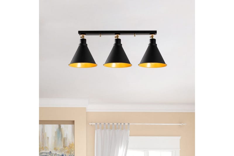 Taklampa Adrimx Svart - Svart - Belysning - Lampor & belysning inomhus - Taklampa & takbelysning - Kökslampa & taklampa kök