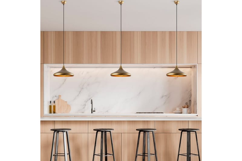 Taklampa Argentubay Rany - Guld - Belysning - Lampor & belysning inomhus - Taklampa & takbelysning - Kökslampa & taklampa kök