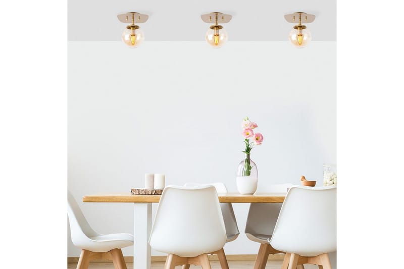 Taklampa Ariofield (20 x 25 x 25 cm) Vintage - Vintage - Belysning - Lampor & belysning inomhus - Taklampa & takbelysning - Takplafond