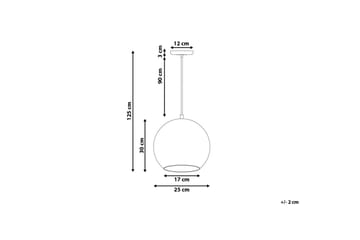 Taklampa Asaro 25 cm - Guld - Belysning - Lampor & belysning inomhus - Taklampa & takbelysning - Kökslampa & taklampa kök