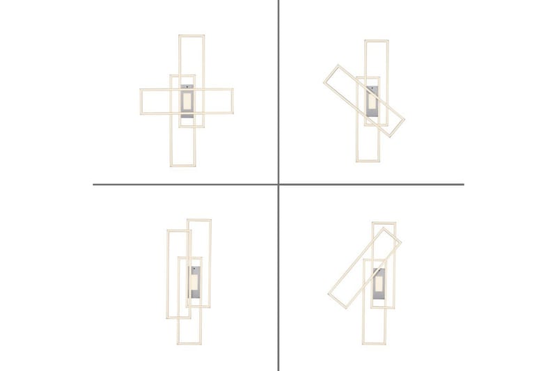 Taklampa Asmin - 69,4x6,8x98,9 cm - Belysning - Lampor & belysning inomhus - Taklampa & takbelysning - Takplafond