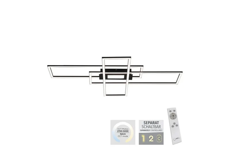 Taklampa Asmin - 69,4x6,8x99 cm - Belysning - Lampor & belysning inomhus - Taklampa & takbelysning - Takplafond