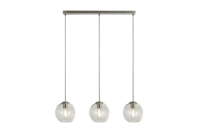 Taklampa Balls 80 cm Dimbar 3 Lampor Silver - Hall lampa - Taklampa & takbelysning - Fönsterlampa - Pendellampa & hänglampa - Kökslampa & taklampa kök - Taklampa vardagsrum - Fönsterlampa hängande - Taklampa sovrum
