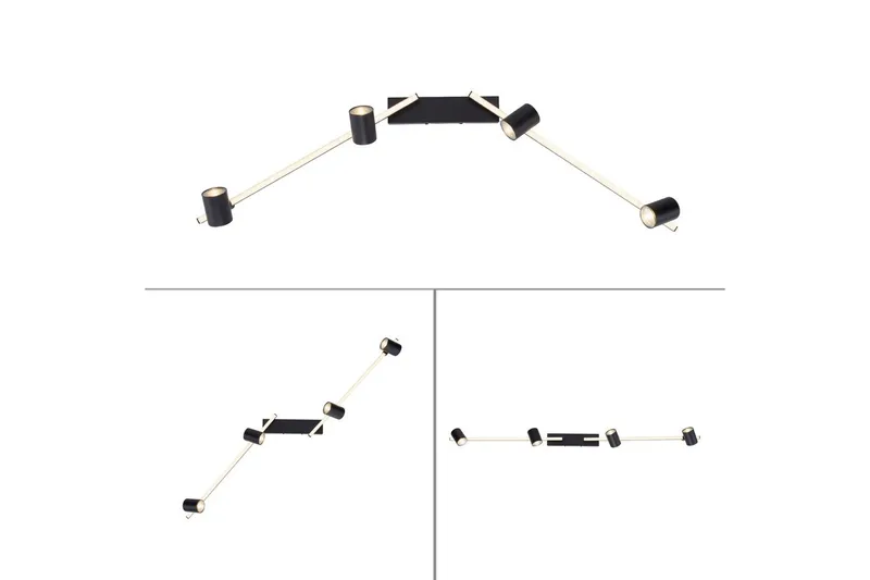 Taklampa Barik - 101x18x123 cm - Belysning - Lampor & belysning inomhus - Taklampa & takbelysning - Takplafond