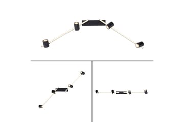 Taklampa Barik - 101x18x123 cm - Belysning - Lampor & belysning inomhus - Taklampa & takbelysning - Takplafond