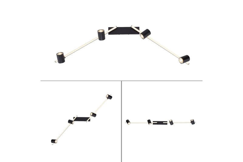 Taklampa Barik - 101x18x123 cm - Belysning - Lampor & belysning inomhus - Taklampa & takbelysning - Takplafond