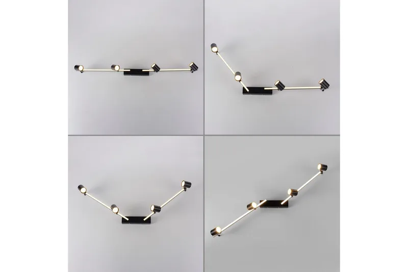 Taklampa Barik - 101x18x123 cm - Belysning - Lampor & belysning inomhus - Taklampa & takbelysning - Takplafond