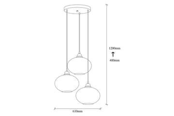 Taklampa Belinfield Ånga - Mörkgrå - Belysning - Lampor & belysning inomhus - Taklampa & takbelysning - Kökslampa & taklampa kök