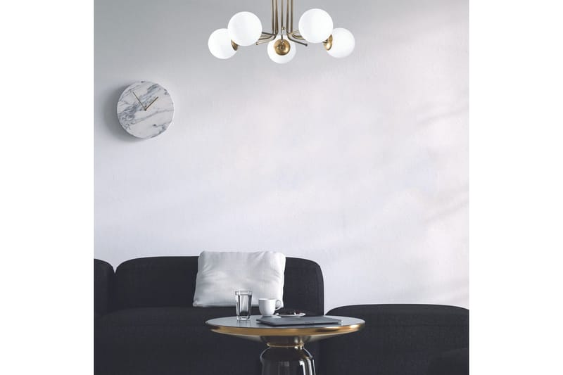 Taklampa Bhika Masafumie Fem Rany / Vit - Guld/Vit - Belysning - Lampor & belysning inomhus - Taklampa & takbelysning - Takplafond