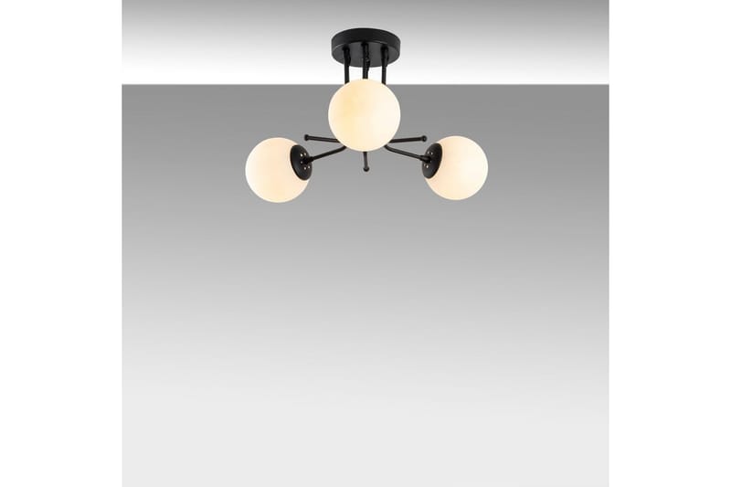 Taklampa Bhika Svart - Svart - Belysning - Lampor & belysning inomhus - Taklampa & takbelysning - Kökslampa & taklampa kök