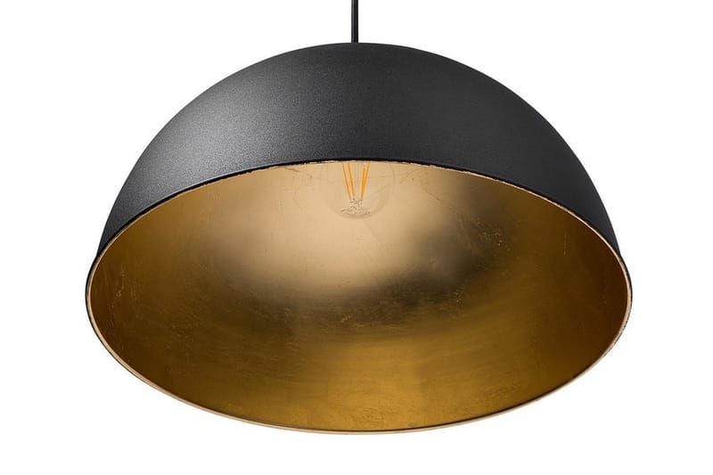 Taklampa Cetina 40 cm, Svart