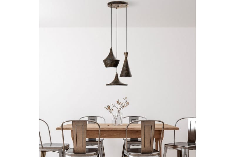 Taklampa Cindel Antikering - Guld - Belysning - Lampor & belysning inomhus - Taklampa & takbelysning - Kökslampa & taklampa kök