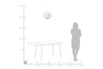 Taklampa Congo 40 cm - Vit - Belysning - Lampor & belysning inomhus - Taklampa & takbelysning - Kökslampa & taklampa kök
