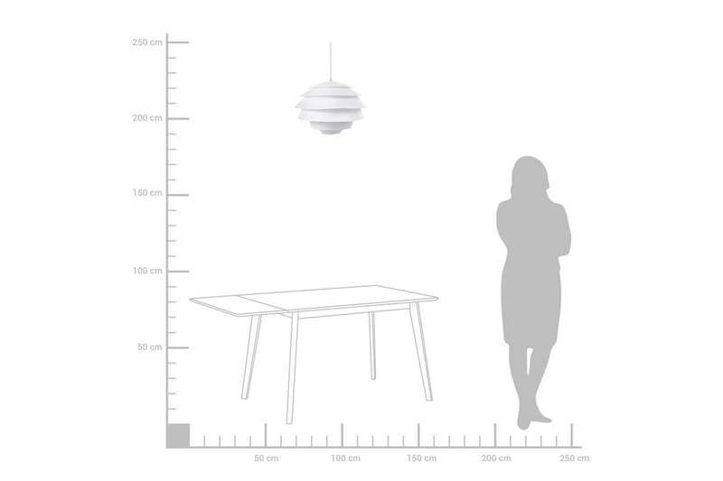 Taklampa Congo 40 cm - Vit - Belysning - Lampor & belysning inomhus - Taklampa & takbelysning - Kökslampa & taklampa kök