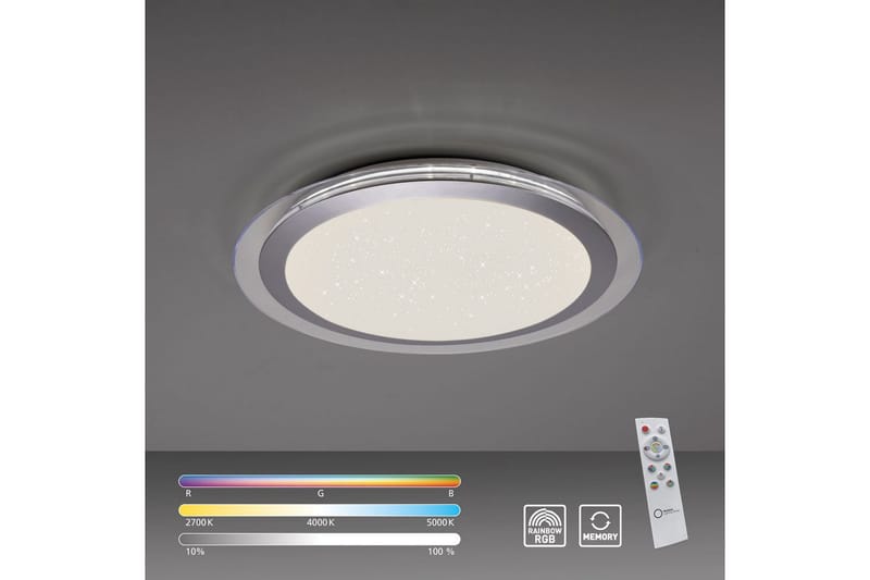 Taklampa Cyba - 45x8x45 cm - Belysning - Lampor & belysning inomhus - Taklampa & takbelysning - Takplafond