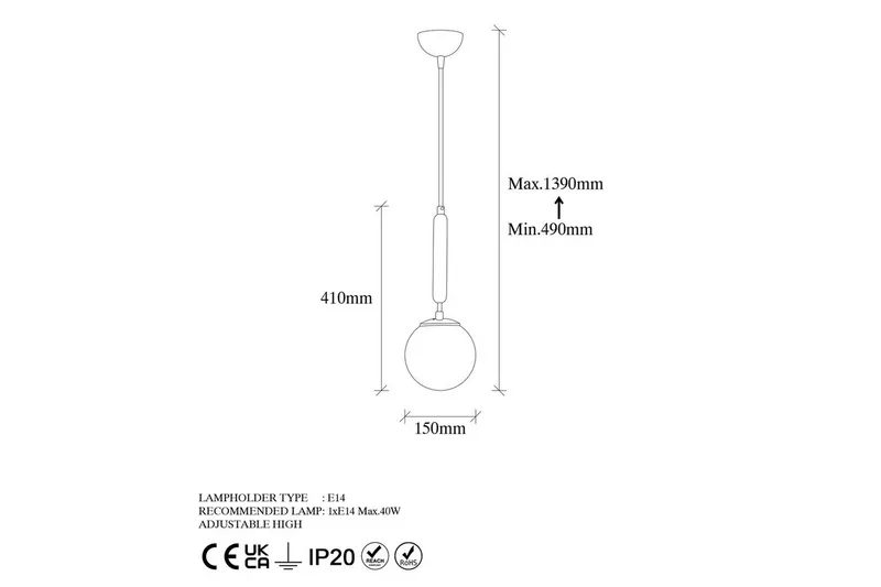 Taklampa Darna Rany - Rany - Belysning - Lampor & belysning inomhus - Taklampa & takbelysning - Kökslampa & taklampa kök