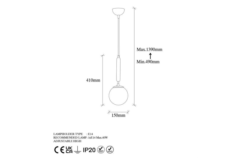 Taklampa Darna Rany - Rany - Belysning - Lampor & belysning inomhus - Taklampa & takbelysning - Kökslampa & taklampa kök