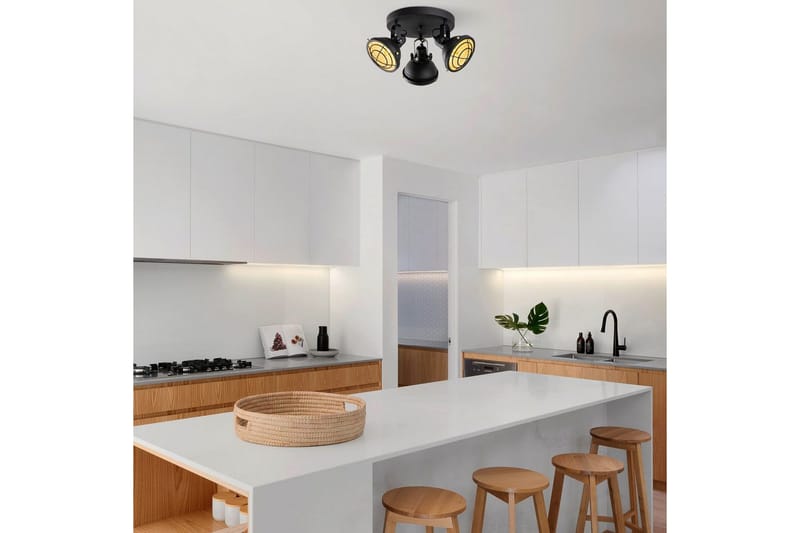 Taklampa Desten Svart - Svart - Belysning - Lampor & belysning inomhus - Taklampa & takbelysning - Takplafond