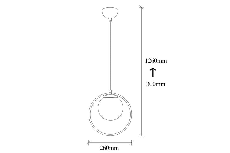 Taklampa Dolcer Svart / Vit - Svart / Vit - Belysning - Lampor & belysning inomhus - Taklampa & takbelysning - Kökslampa & taklampa kök