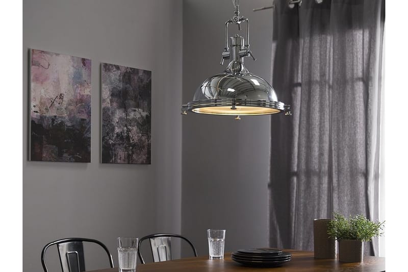 Taklampa Ebron 38 cm - Silver - Belysning - Lampor & belysning inomhus - Taklampa & takbelysning - Kökslampa & taklampa kök
