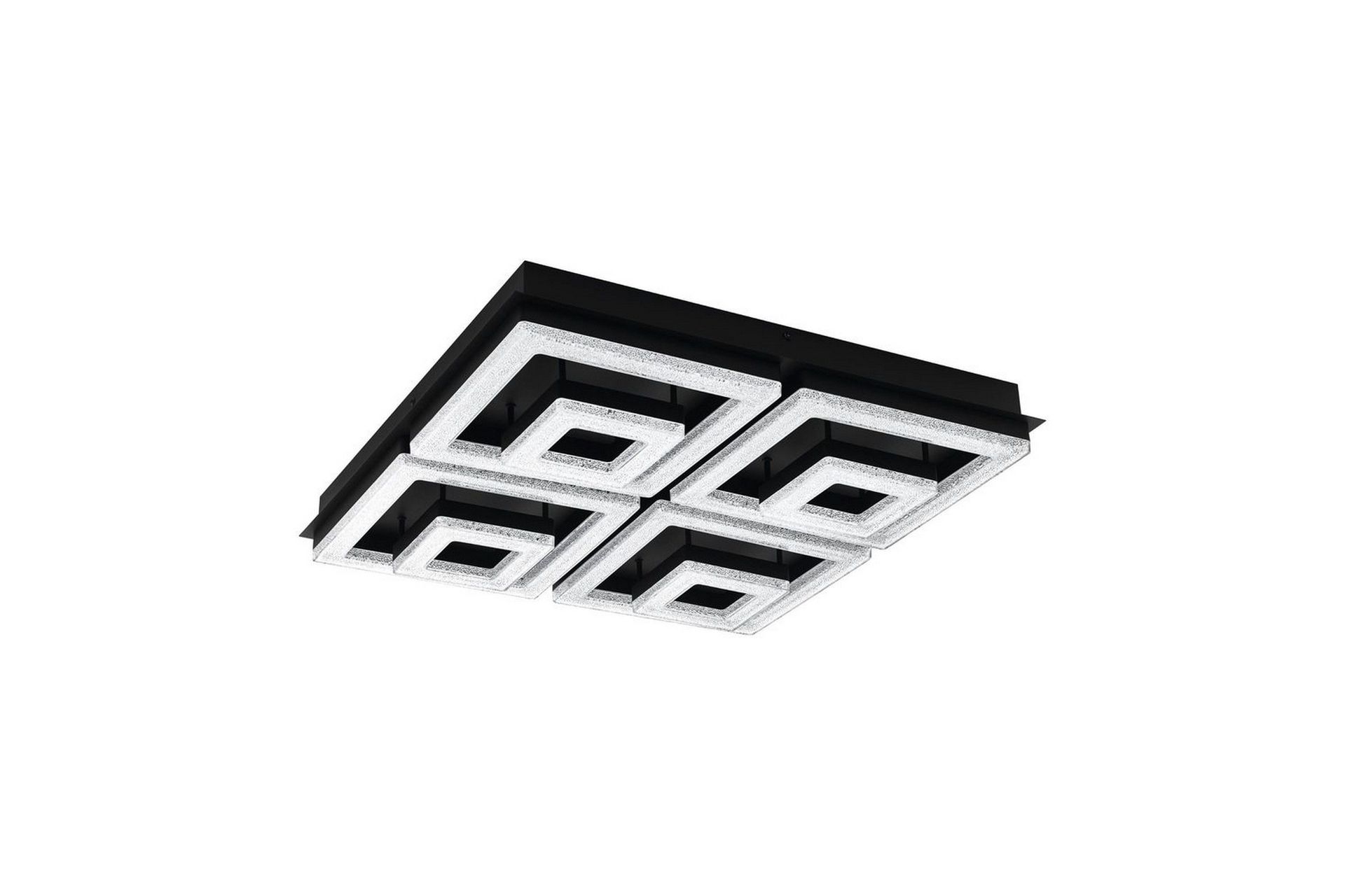 Taklampa Eglo Fradelo 1 520x520 mm - Svart