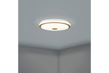 Taklampa Eglo Lanciano 1 380 mm - Vit/Brun - Belysning - Lampor & belysning inomhus - Taklampa & takbelysning - Takplafond