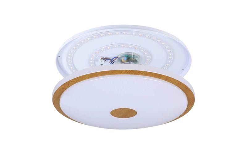 Taklampa Eglo Lanciano 1 480 mm - Vit/Brun - Belysning - Lampor & belysning inomhus - Taklampa & takbelysning - Takplafond