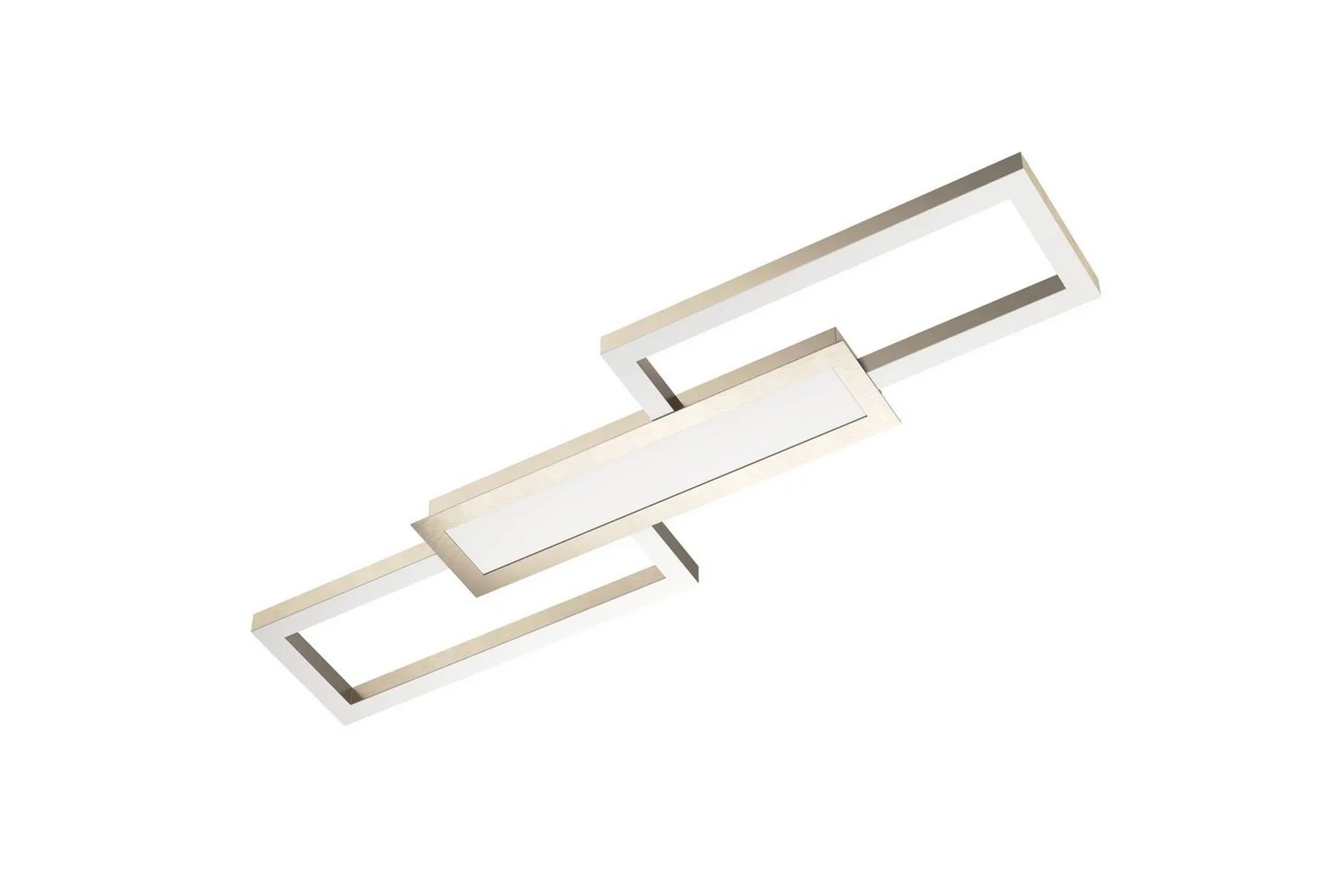 Taklampa Eglo Monirote Nickel-Matt Vit - Vit
