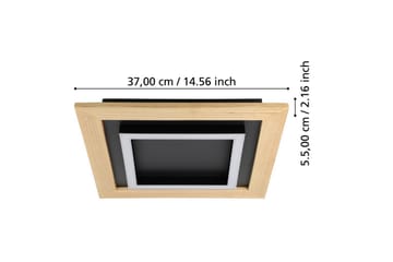 Taklampa Eglo Tirrenara 370x370 mm - Vit - Belysning - Lampor & belysning inomhus - Taklampa & takbelysning - Takplafond