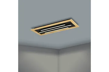 Taklampa Eglo Tirrenara 780x305 mm - Svart/Brun - Belysning - Lampor & belysning inomhus - Taklampa & takbelysning - Takplafond