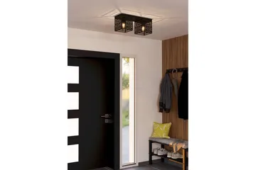 Taklampa Eglo Piedritas med 2 Lampor - Svart - Belysning - Lampor & belysning inomhus - Taklampa & takbelysning - Takplafond