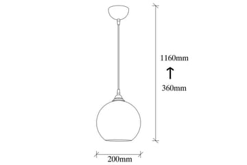 Taklampa Elanorstead Rany / Svart - Guld/Svart - Belysning - Lampor & belysning inomhus - Taklampa & takbelysning - Kökslampa & taklampa kök
