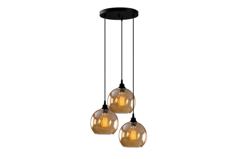 Taklampa Elanorstead Tre Rany / Svart - Guld/Svart - Belysning - Lampor & belysning inomhus - Taklampa & takbelysning - Kökslampa & taklampa kök