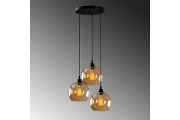 Taklampa Elanorstead Tre Rany / Svart - Guld/Svart - Belysning - Lampor & belysning inomhus - Taklampa & takbelysning - Kökslampa & taklampa kök