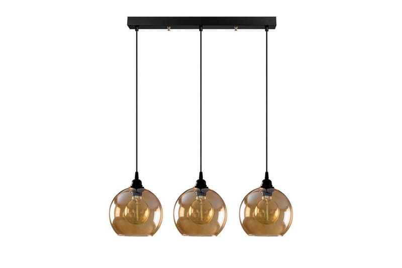 Taklampa Elanorstead Tre Rany / Svart Horisontell - Guld/Svart - Belysning - Lampor & belysning inomhus - Taklampa & takbelysning - Kökslampa & taklampa kök