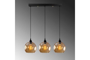 Taklampa Elanorstead Tre Rany / Svart Horisontell - Guld/Svart - Belysning - Lampor & belysning inomhus - Taklampa & takbelysning - Kökslampa & taklampa kök