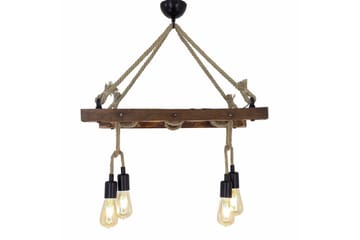 Taklampa Eluna Valnöt - Brun - Belysning - Lampor & belysning inomhus - Taklampa & takbelysning - Kökslampa & taklampa kök