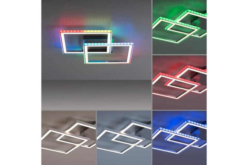 Taklampa Felix - 44,5x6,4x44,5 cm - Belysning - Lampor & belysning inomhus - Taklampa & takbelysning - Takplafond