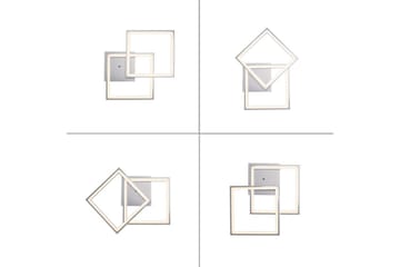 Taklampa Felix - 44,5x6,4x44,5 cm - Belysning - Lampor & belysning inomhus - Taklampa & takbelysning - Takplafond