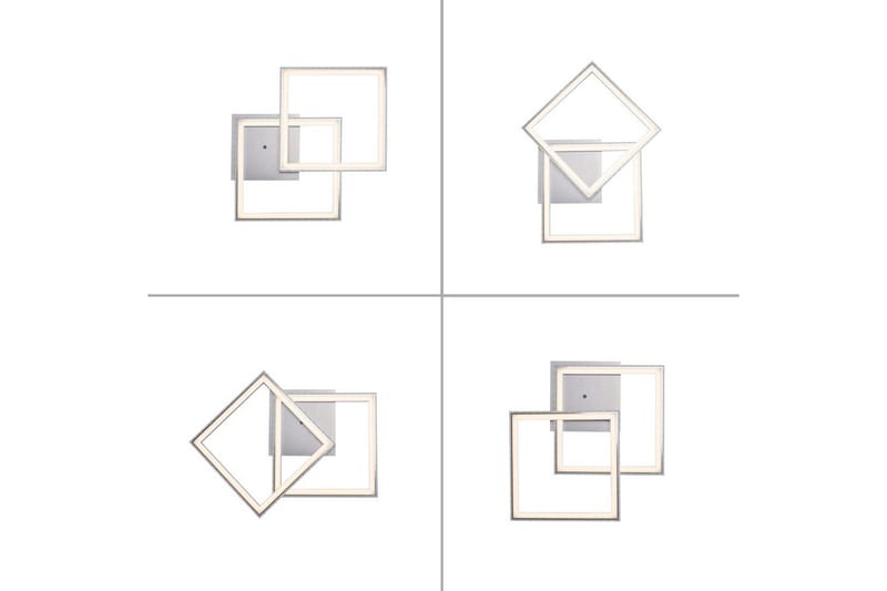 Taklampa Felix - 44,5x6,4x44,5 cm - Belysning - Lampor & belysning inomhus - Taklampa & takbelysning - Takplafond