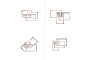 Taklampa Felix - 56x8,4x54 cm - Belysning - Lampor & belysning inomhus - Taklampa & takbelysning - Takplafond