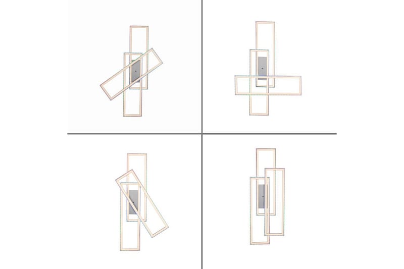 Taklampa Felix - 71x6,9x101,2 cm - Belysning - Lampor & belysning inomhus - Taklampa & takbelysning - Takplafond