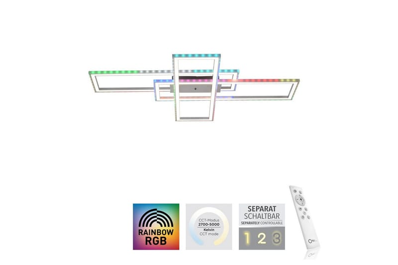 Taklampa Felix - 71x6,9x101,2 cm - Belysning - Lampor & belysning inomhus - Taklampa & takbelysning - Takplafond