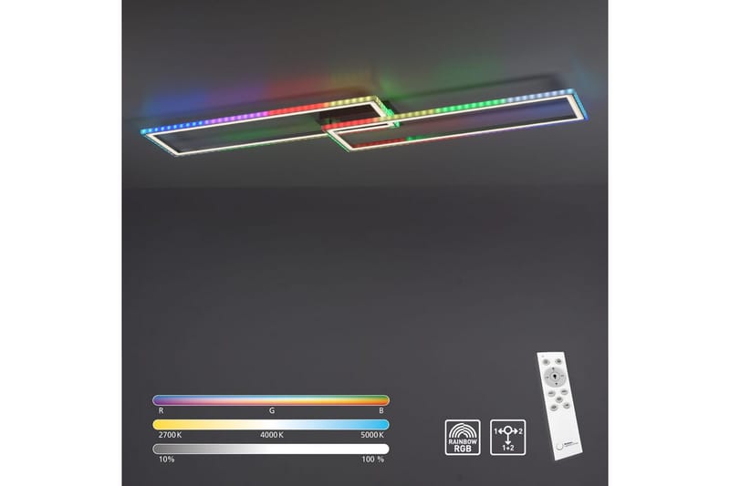 Taklampa Felix - 72x6,4x121 cm - Belysning - Lampor & belysning inomhus - Taklampa & takbelysning - Takplafond