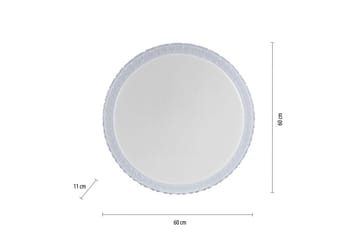 Taklampa Frida - 60x11x60 cm - Belysning - Lampor & belysning inomhus - Taklampa & takbelysning - Takplafond