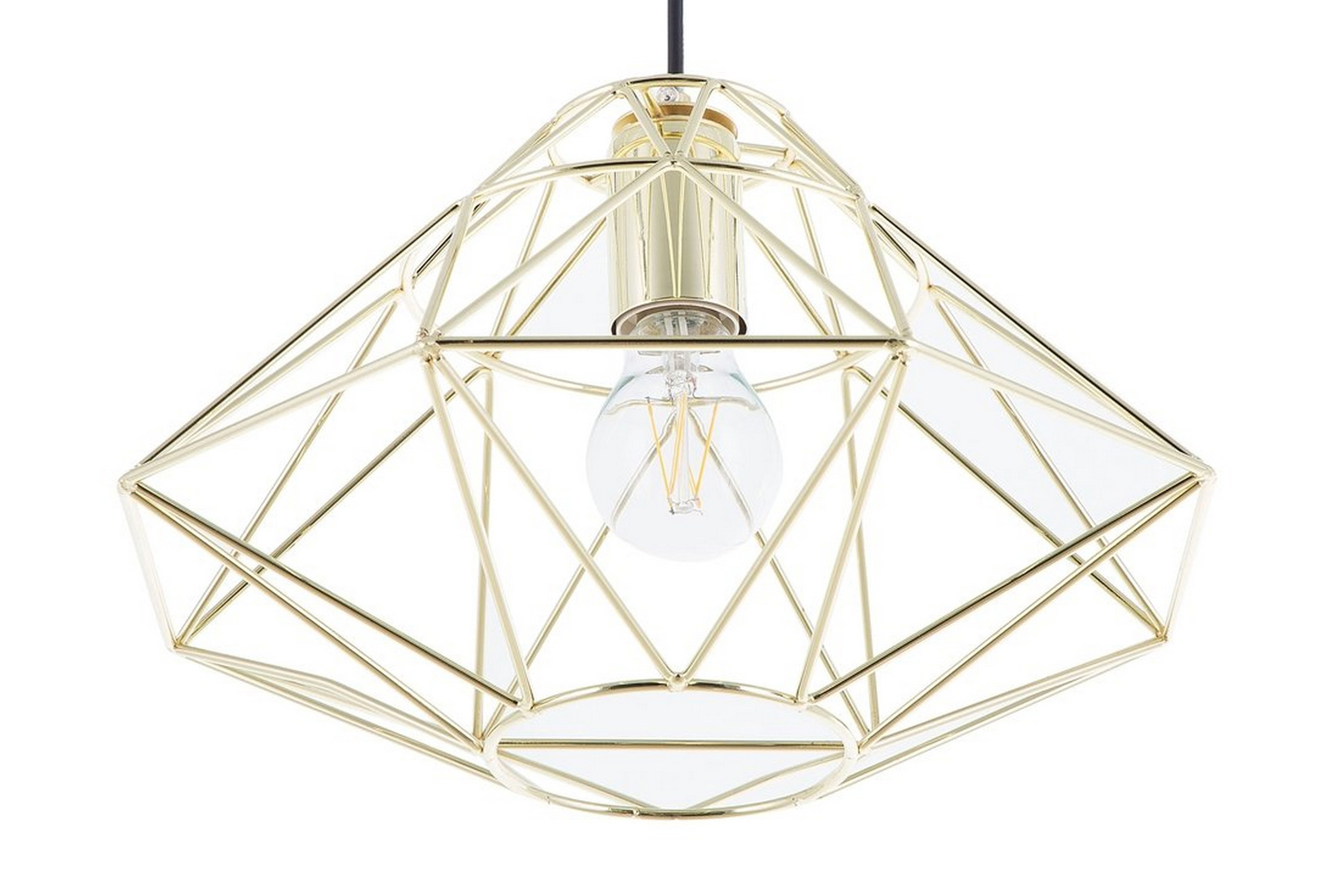 Taklampa Guam 31 cm Guld
