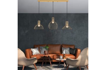 Taklampa Halven Gold - Guld - Belysning - Lampor & belysning inomhus - Taklampa & takbelysning - Kökslampa & taklampa kök