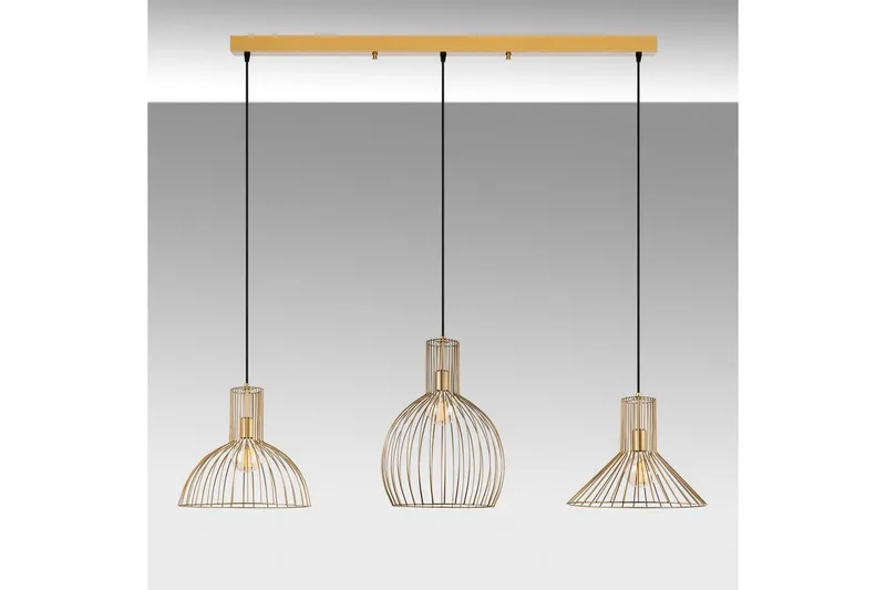 Taklampa Halven Gold - Guld - Belysning - Lampor & belysning inomhus - Taklampa & takbelysning - Kökslampa & taklampa kök