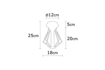 Taklampa Hillmere Svart - Svart - Belysning - Lampor & belysning inomhus - Taklampa & takbelysning - Kökslampa & taklampa kök